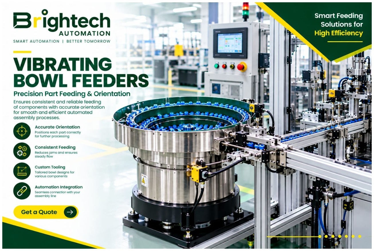 Vibrating bowl feeders